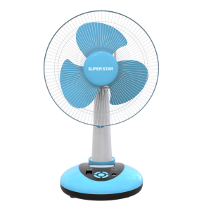 Super Star Rechargeable Table Fan 16"
